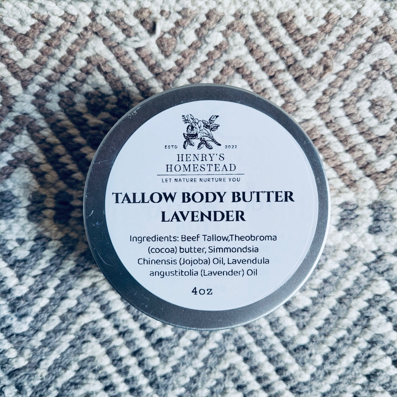 Grass-Fed Beef Tallow Body Butter