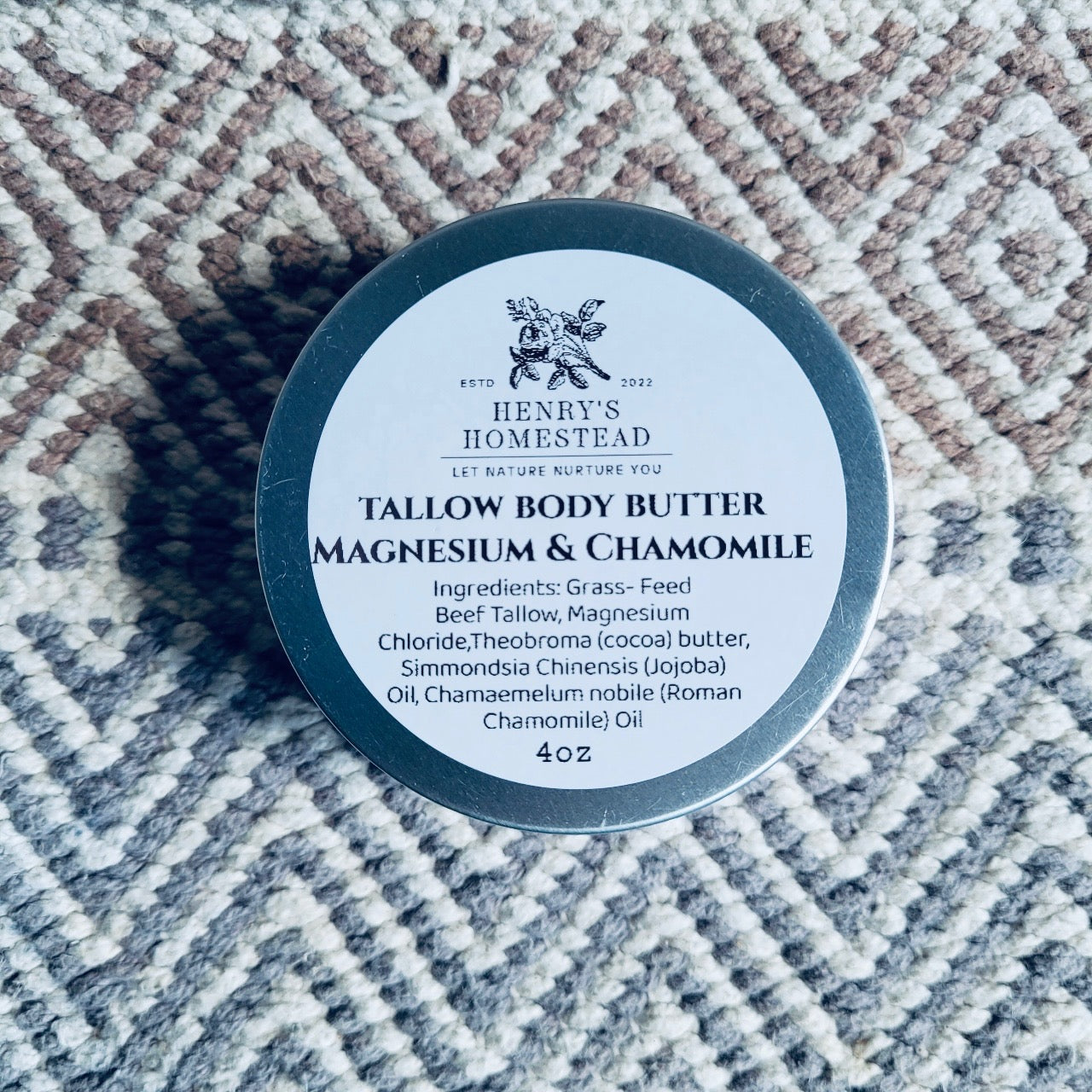 Grass-Fed Beef Tallow Body Butter
