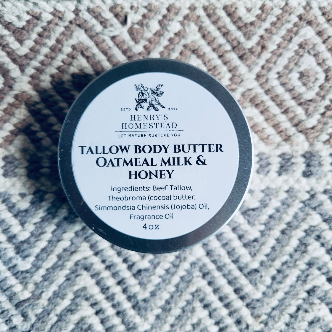 Grass-Fed Beef Tallow Body Butter