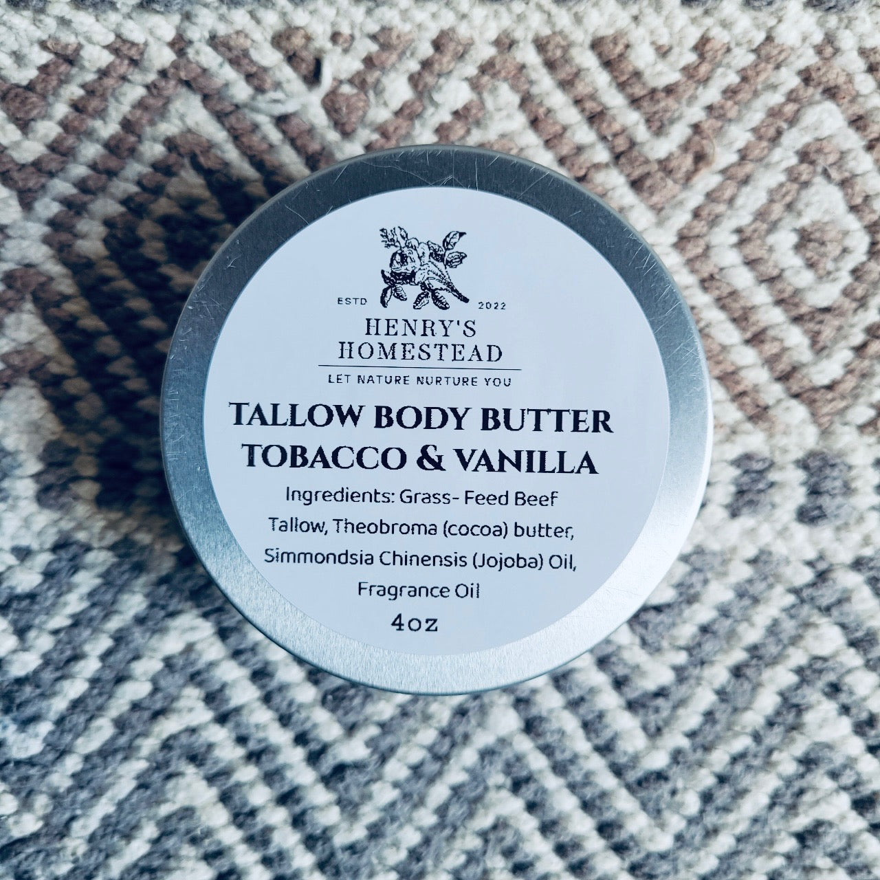 Grass-Fed Beef Tallow Body Butter