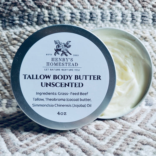 Grass-Fed Beef Tallow Body Butter
